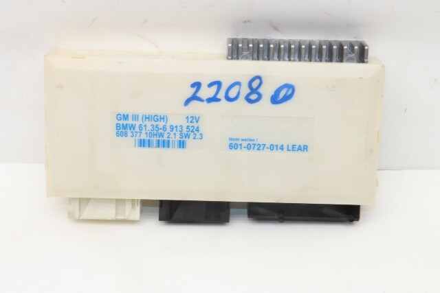 2001 BMW 740i E38 Body Control Module BCM OEM