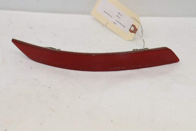 2012 BMW 650i F12 Rear Bumper Reflector Left Driver OEM