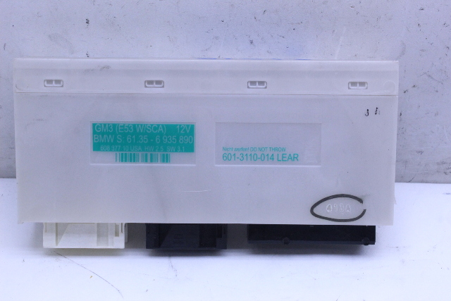 2004-2006 BMW X5 General Basic Body Control Module BCM 61356935890 OEM