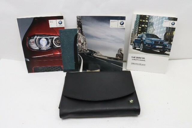 2014 BMW X6 E71 Owner Manual and Case