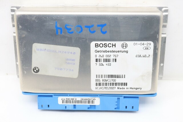 1999-2001 BMW 540i 740i Transmission Control Module TCU TCM OEM