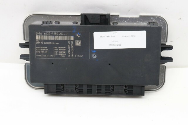 2011 BMW X3 Footwell Light Control Module LCM OEM