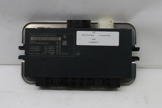 2010 BMW 750iLX Footwell Light Control Module LCM OEM