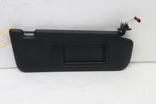 2011-2017 BMW X3 X4 Right Sun Visor Black 51168062218 OEM