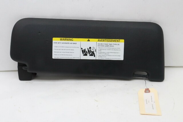 2011-2017 BMW X3 X4 Left Sun Visor Black 51168062217 OEM