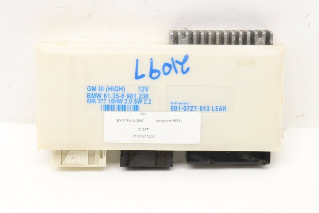 2001 BMW 740iL E38 General Basic Body Control Module BCM OEM