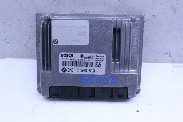 2004 BMW 545i 745i Engine Computer Module ECU ECM DME OEM