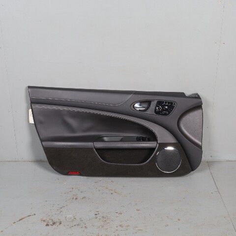 2010-2015 Jaguar XK Left Door Panel Black Leather 6W835423712 OEM Used