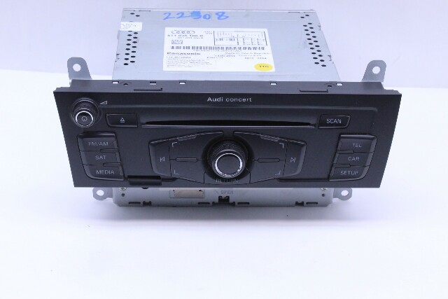 2009-2012 Audi A4 A5 Q5 Radio Stereo Concert Satellite CD Player OEM