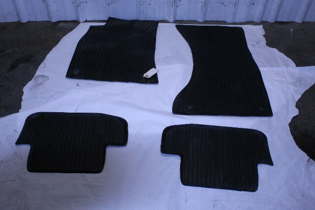 2009 2010 2011 2012 Audi A5 Floor Mats Rubber All Weather OEM