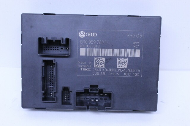2009-2017 Audi Q5 Front Seat Control Module 8R0959760D OEM