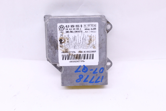 2007 Audi Q7 Srs Diagnostic Module - 4L0959655B OEM