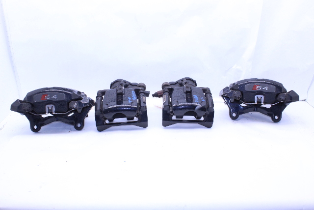 2010 2011 Audi S4 Front Rear Brake Caliper Right Left Pair Set OEM