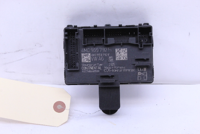 2017-2019 Audi A4 Front Door Control Module Right OEM