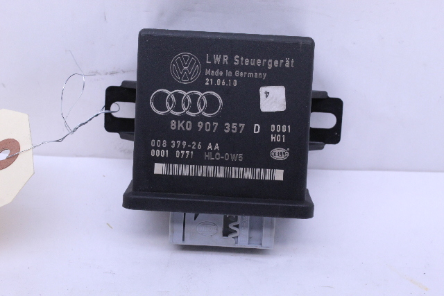 2011 Audi Q5 Headlight Range Control Module - 8K0907357D OEM