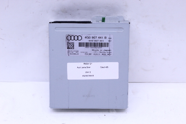 2012-2018 Audi A6 A7 Rear Camera Control Module 4G0907441B OEM