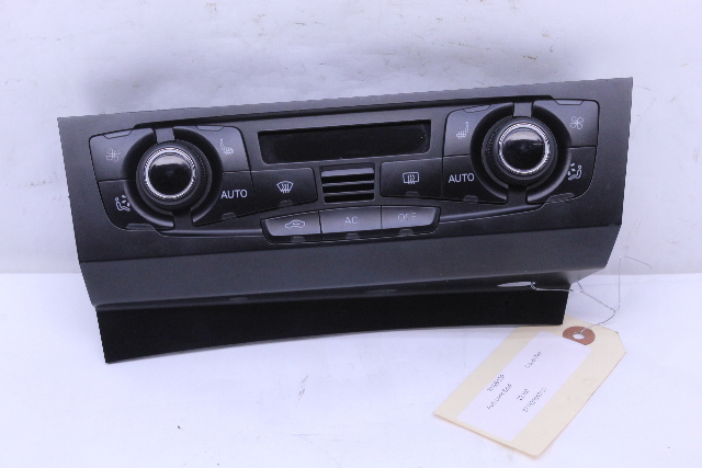 2009-2010 Audi A4 A5 S4 S5 Climate Temperature Control Panel OEM