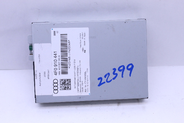 2007 2008 2009 2011 Audi A6 A8 S6 S8 Driver Assist Rear Camera Control Module - 4F0910441 OEM