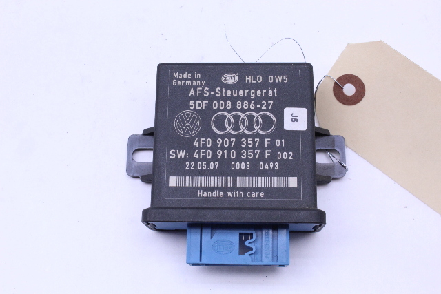 Audi A4 Q7 Rs4 S4 S6 Headlight Range Leveling Control Module - 4F0907357F OEM