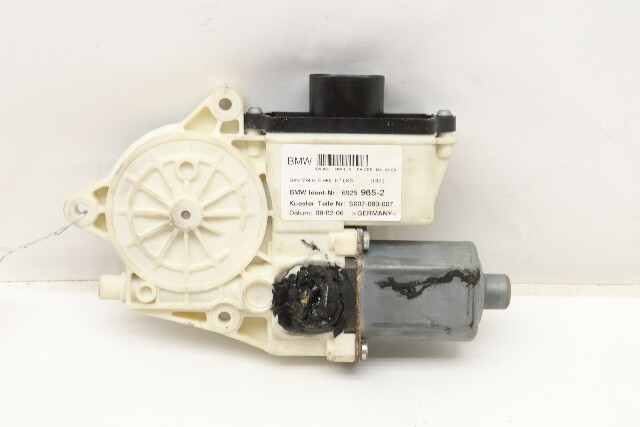 2004-2010 BMW X3 Rear Power Window Motor Left Driver - 67626925965 OEM