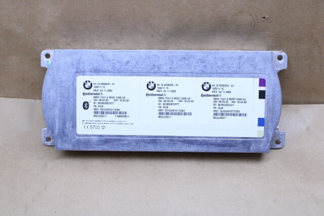 BMW 328i 128i 550i 650i 750i X5 Bluetooth Telematics Module 84109205929 OEM