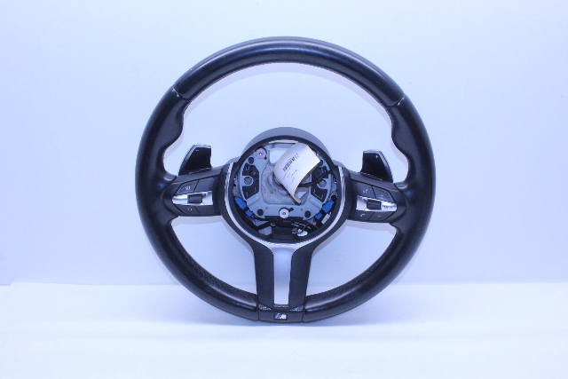 2014-2016 BMW 528i 535i Steering Wheel M-Sport Paddle Shift 32307851230 OEM