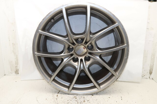 2012 BMW 650i F12 Wheel 20 X 8.5 Rim - 36116792598 DAMAGED SOLD AS IS OEM