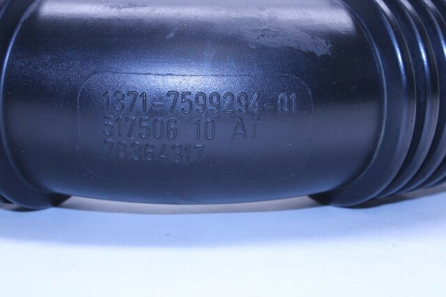 2011 BMW 335i N55 Charge Air Induction Pipe Tube Duct Hose - 13717599294 OEM