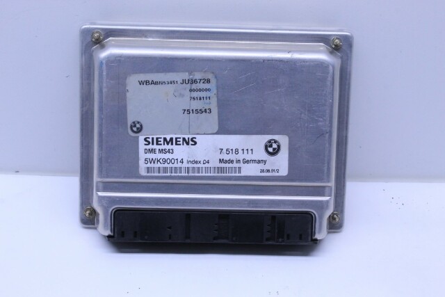 2001 BMW 330i M54 Engine Computer Module ECU ECM DME - 12147515543 OEM