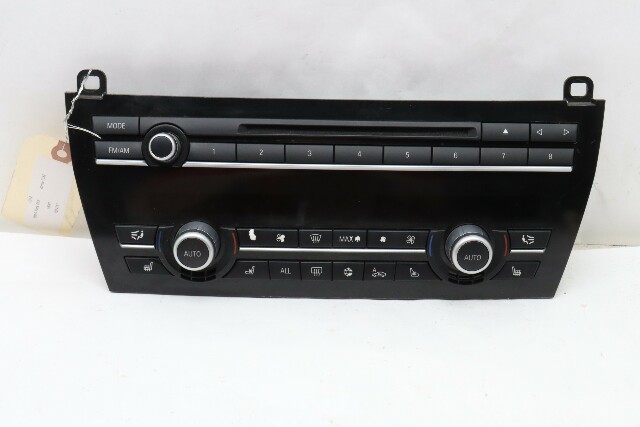 2011-2015 BMW 740i 750i 760i Audio Climate Control Panel 61319328414 OEM
