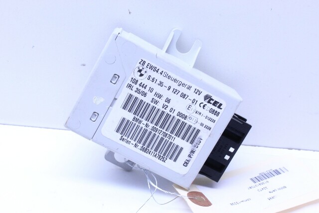 2007 BMW X3 EWS Theft Locking Control Module 61359127087 OEM