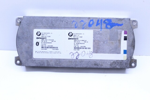 2007 2008 BMW X3 Bluetooth Telematic Control Module 84109115729 OEM