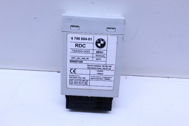 2011 BMW 535i TPMS Tire Pressure Control Module - 36106796604 OEM