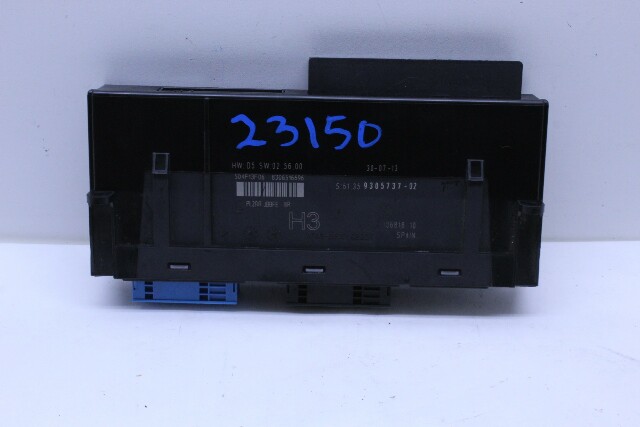 2013 BMW 328i E93 Convertible Junction Box For Electronics OEM