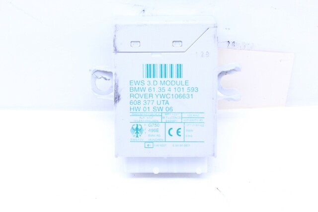 1999-2002 BMW Z3 E36 EWS Anti Theft Control Module 61354101593 OEM