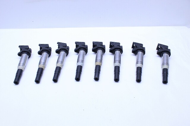 2011 BMW 550i N63 Ignition Coil Set Of Eight (8) Aftermarket - 12138647689 OEM