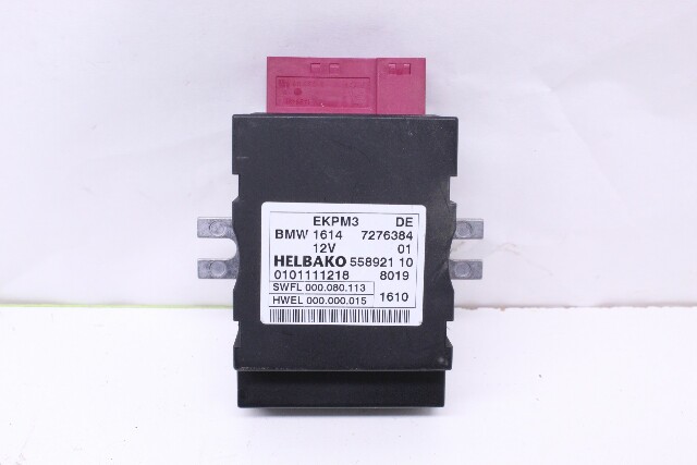 2011 BMW 535i 550i 740i 750i Fuel Pump Control Module - 16147276384 OEM