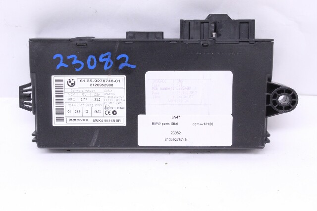 2013 BMW X6 E71 Theft Locking CAS Car Access System module CAS3 - 61359278746 OEM