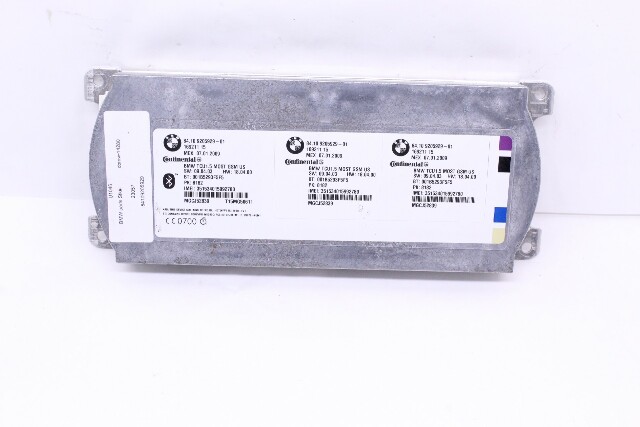 BMW 328i 128i 550i 650i 750i X5 Bluetooth Telematics Module 84109205929 OEM