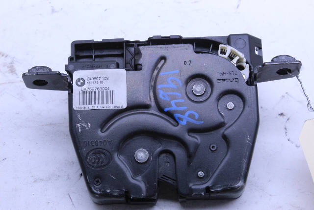 2014 2015 2016 BMW 328i 335iX GT Trunk Latch Lock - 51247397630 OEM