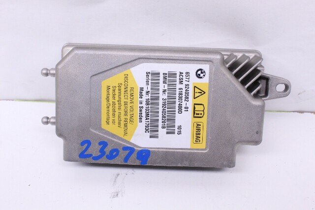 2011 BMW 550i SRS Diagnostic Module Computer - 65779240582 OEM