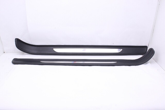 2008-2013 BMW M3 Door Sill Plate Molding Right Left Pair - 51477900751 OEM