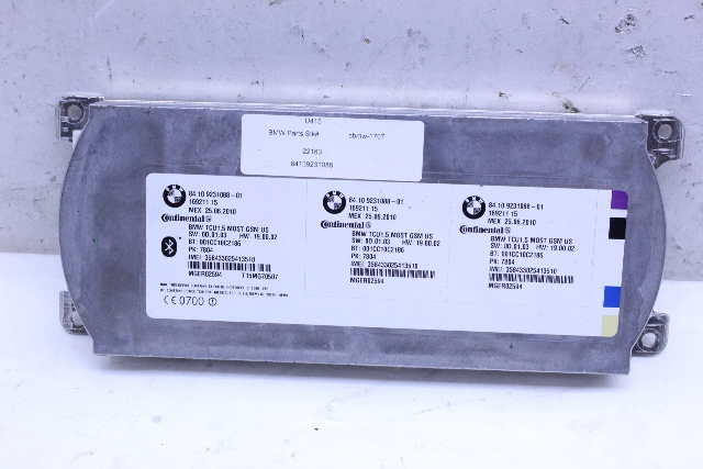 2010-2013 BMW 335i X5 X6 Telematics Module 84109231088 OEM