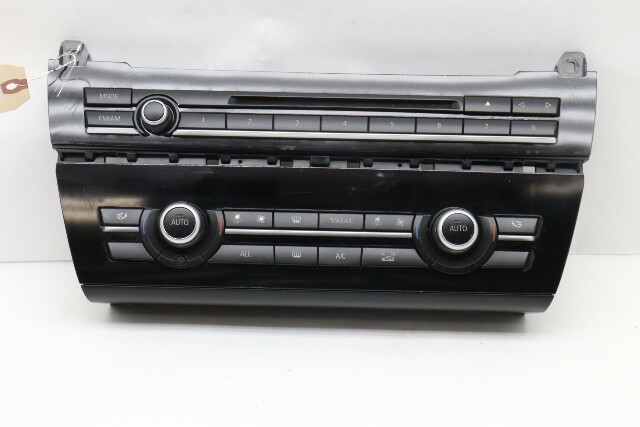 2013 BMW 528i 535i Audio Climate Temperature Control Panel OEM