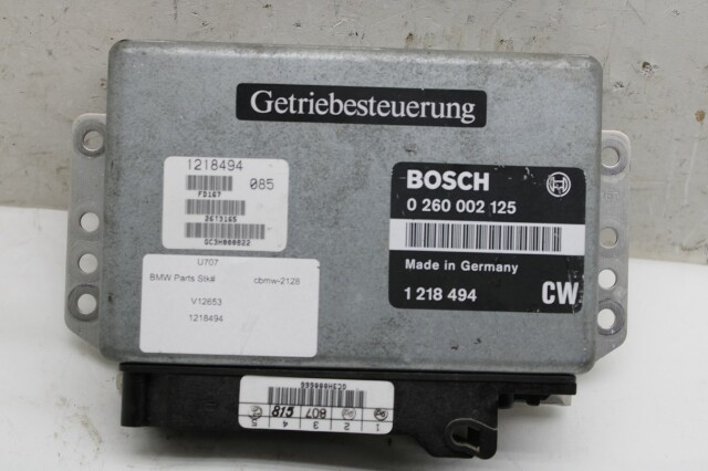1992 BMW 850i E31 Transmission Control Module TCU TCM OEM