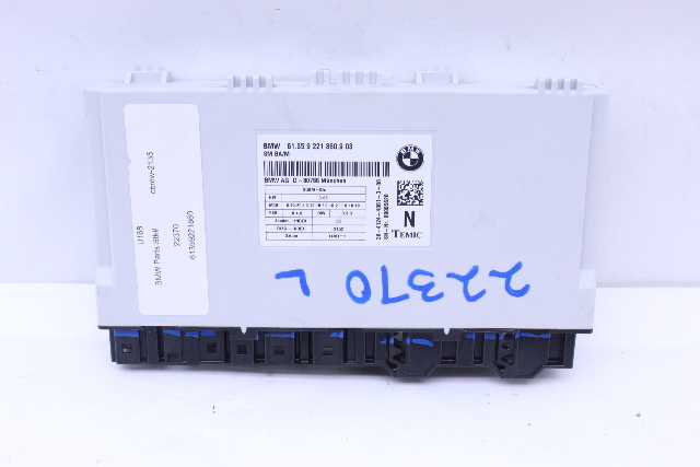 2011 BMW 328i 335i Front Seat Control Module OEM
