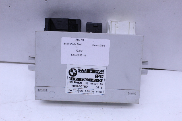 2010 BMW M6 E64 Convertible Top Folding Top Module - 61357209145 OEM