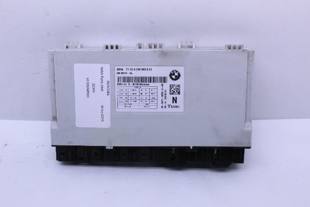 2011 BMW 528i 535i 550i Front Power Seat Control Module 61359248565 OEM
