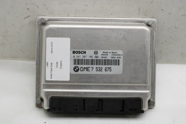2001 BMW 740i E38 Engine Computer Module ECU ECM DME OEM
