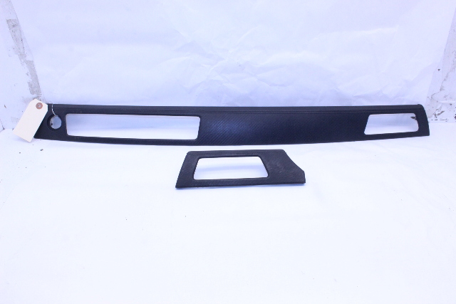 2008-2013 BMW M3 Dash Panel Molding Trim Carbon Leather OEM